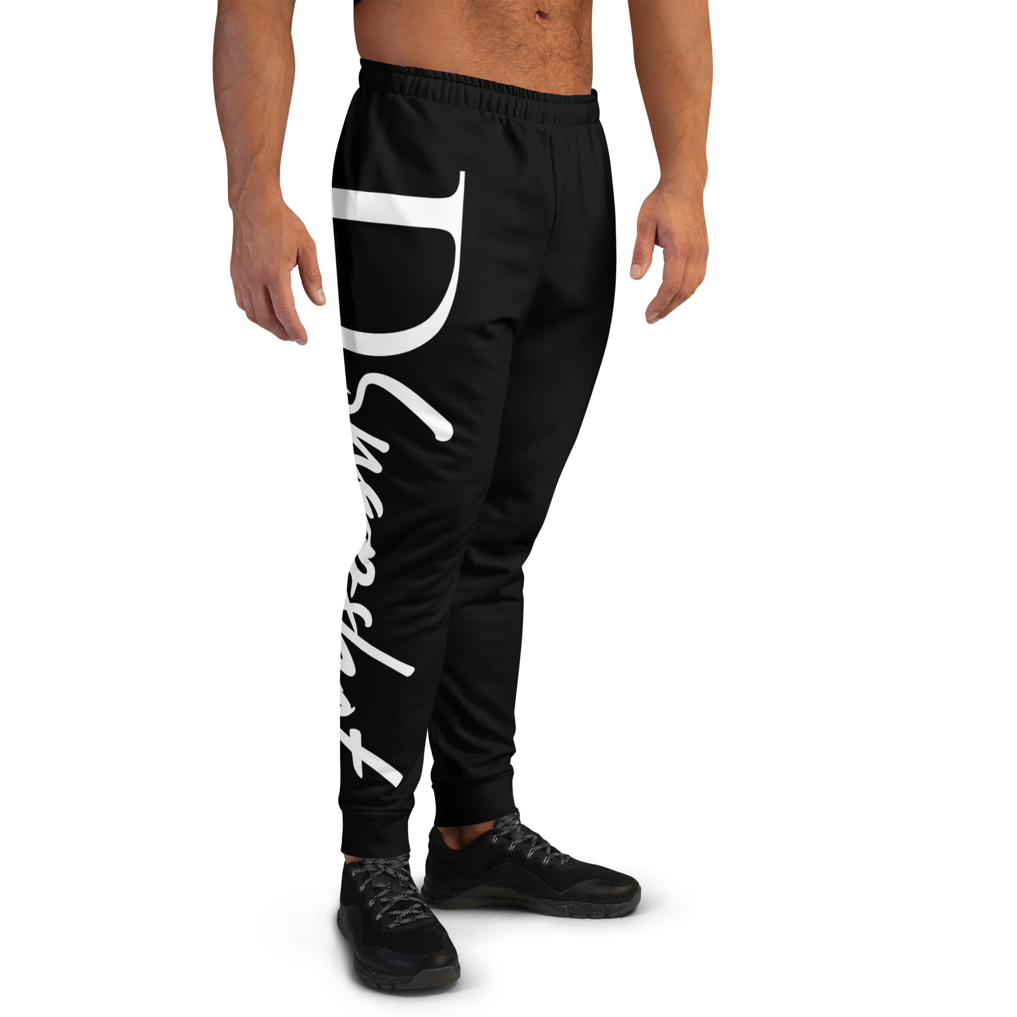 JD Snapshot Men's Joggers White Logo - Black - Image 2