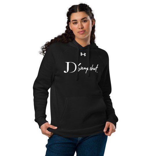 JD Snapshot Under Armour® Hoodie White Logo