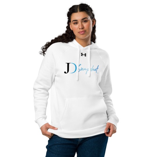 JD Snapshot Under Armour® Hoodie Black/Blue Logo