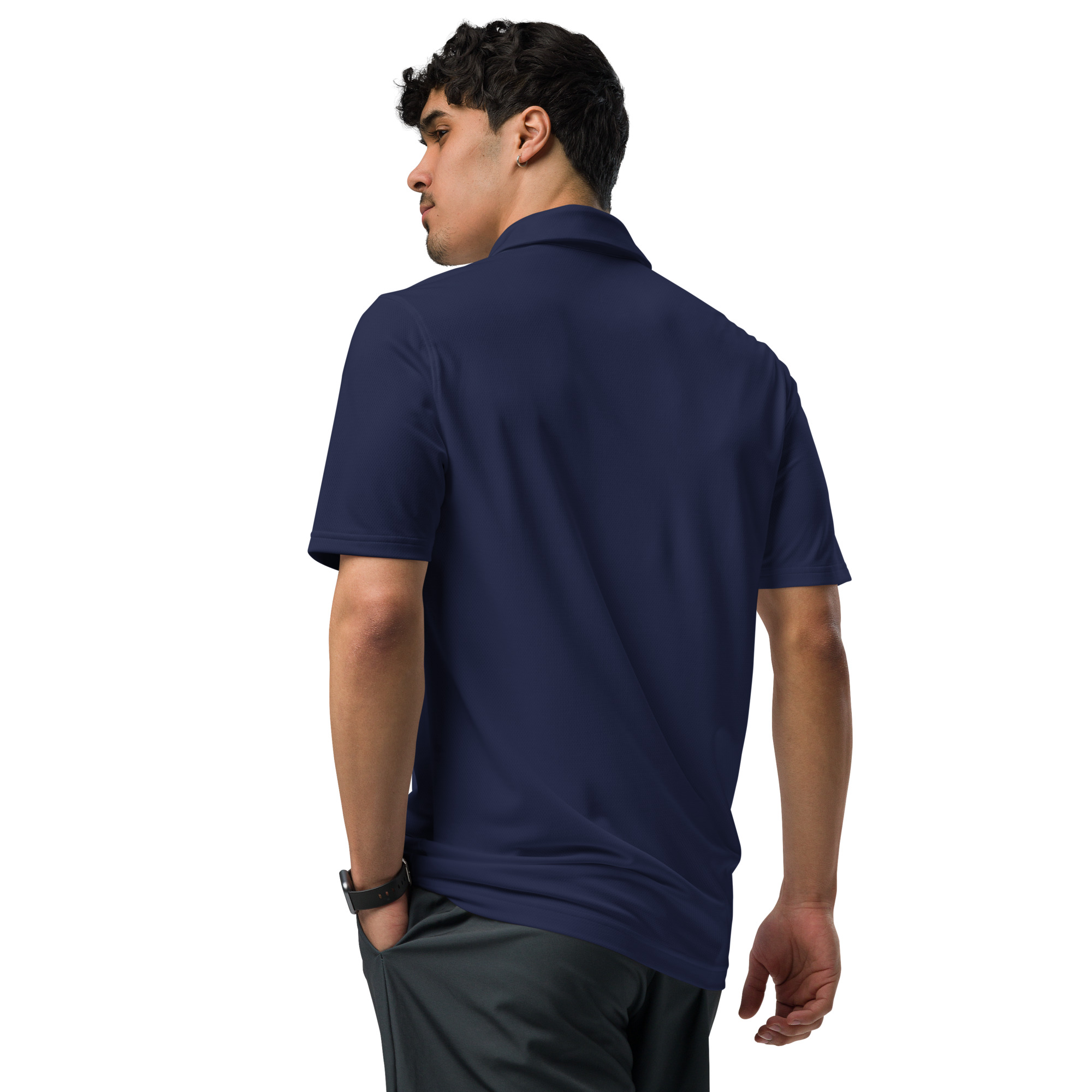 JDS Under Armour® Men's Polo White Logo - Image 12