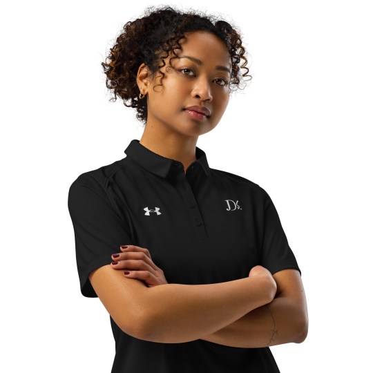 JDS Under Armour® Women’s Polo White Logo